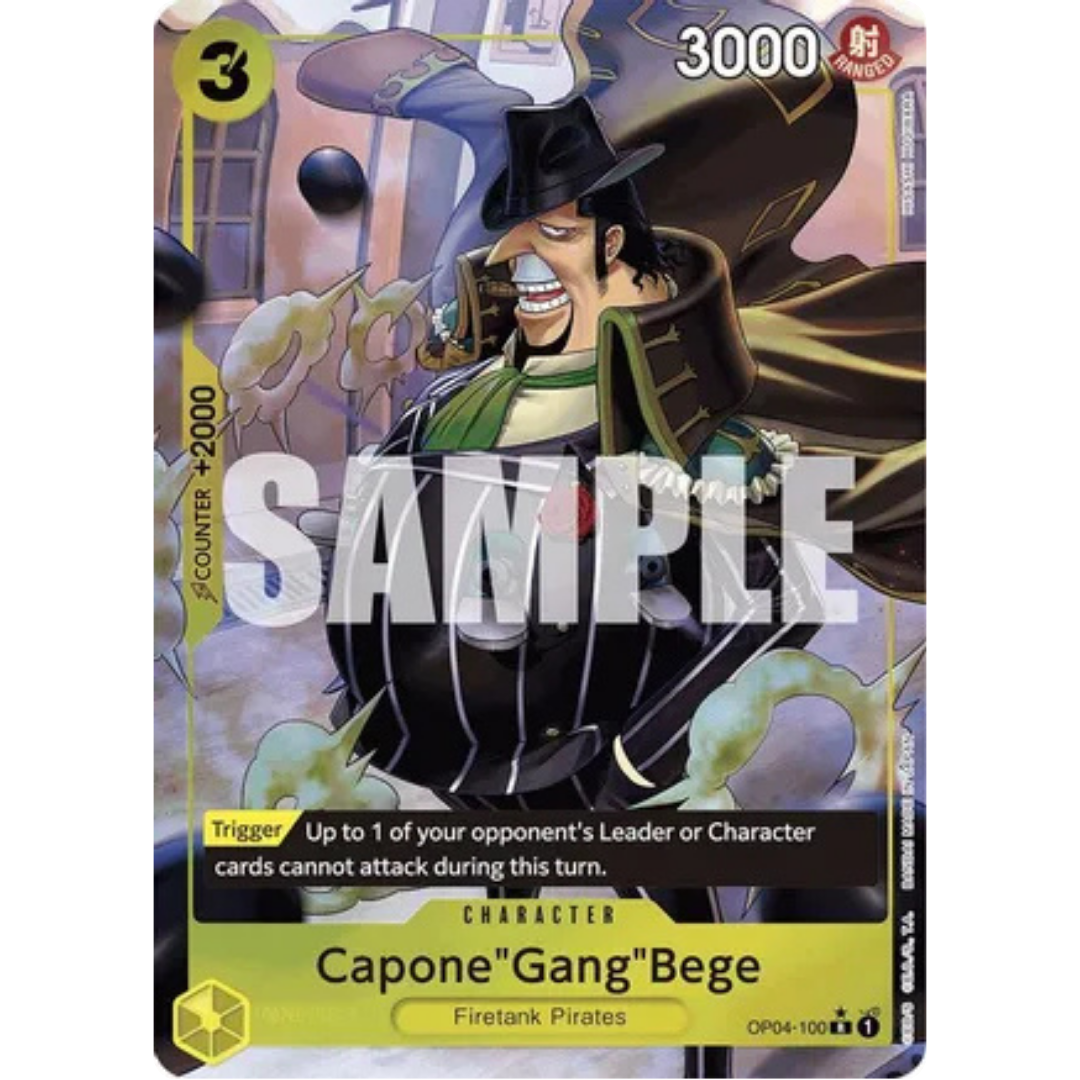 Capone"Gang"Bege (OP04-100) (Full Art) (OP04-100) - Premium Booster -The Best- Foil