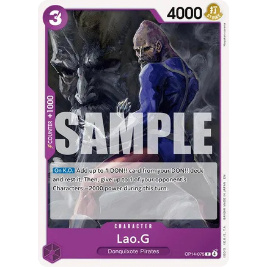 Lao.G (OP14-075) - The Azure Sea's Seven