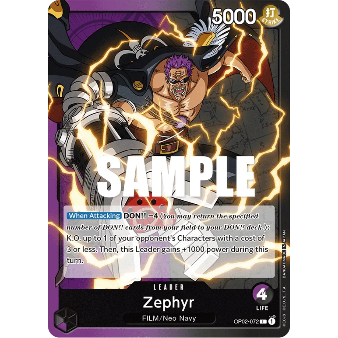 Zephyr (OP02-072) - Paramount War