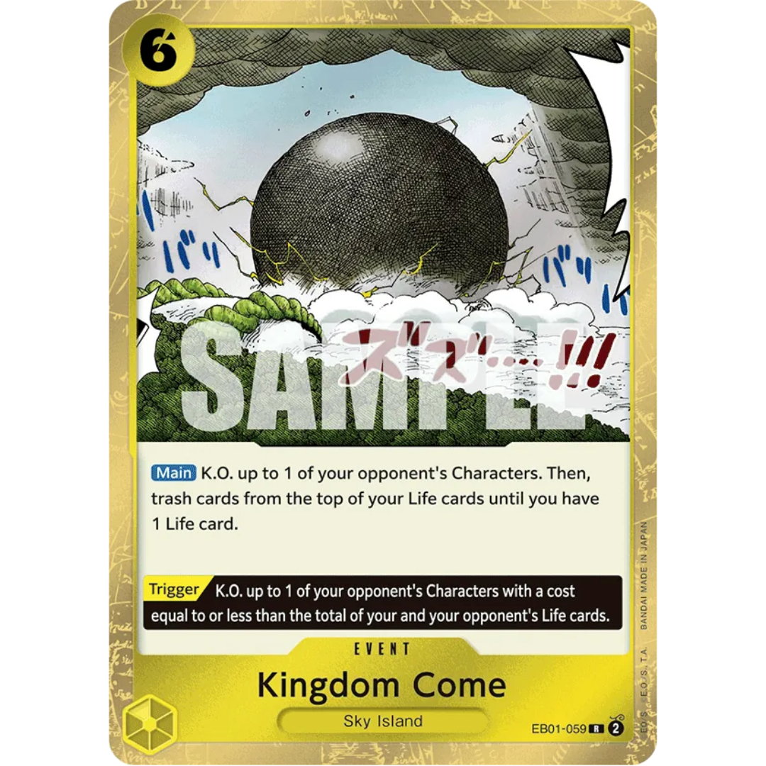 Kingdom Come (EB01-059) - Extra Booster: Memorial Collection Foil