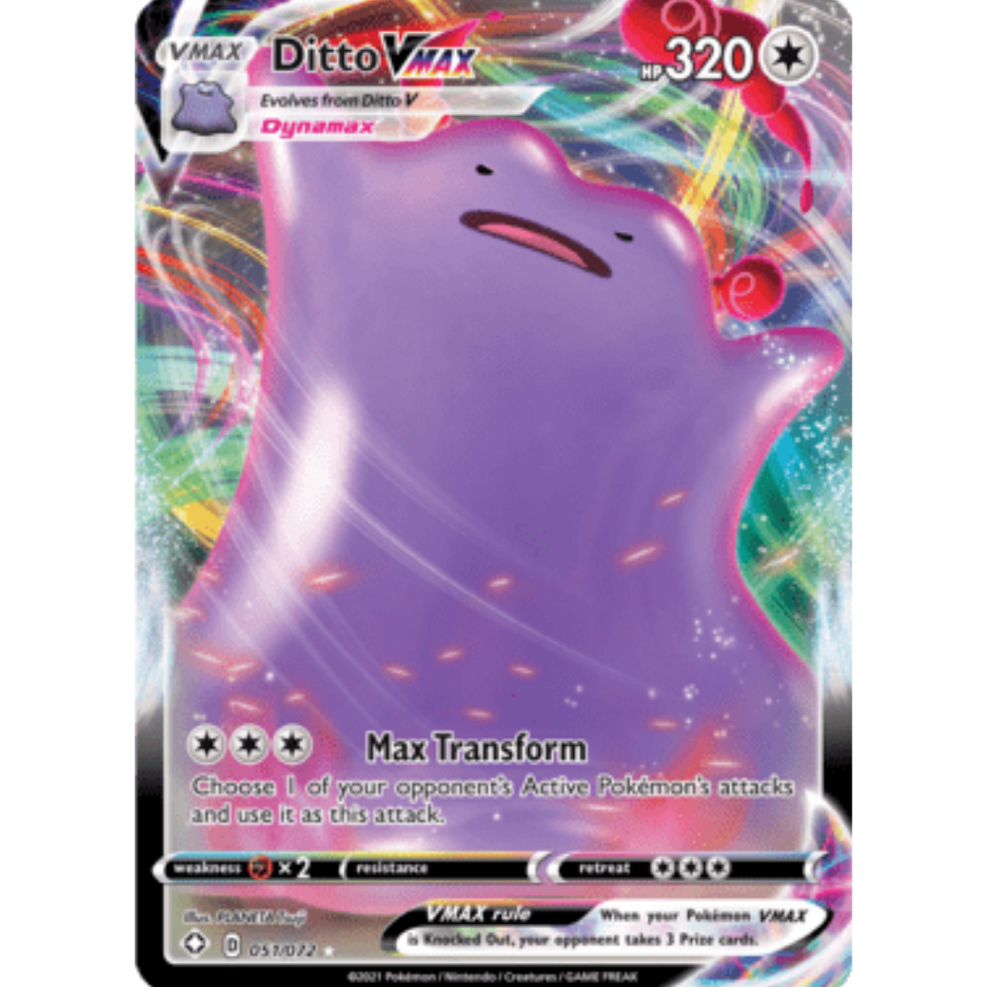 Ditto VMAX 051 - Holofoil Shining Fates - Ultra Rare