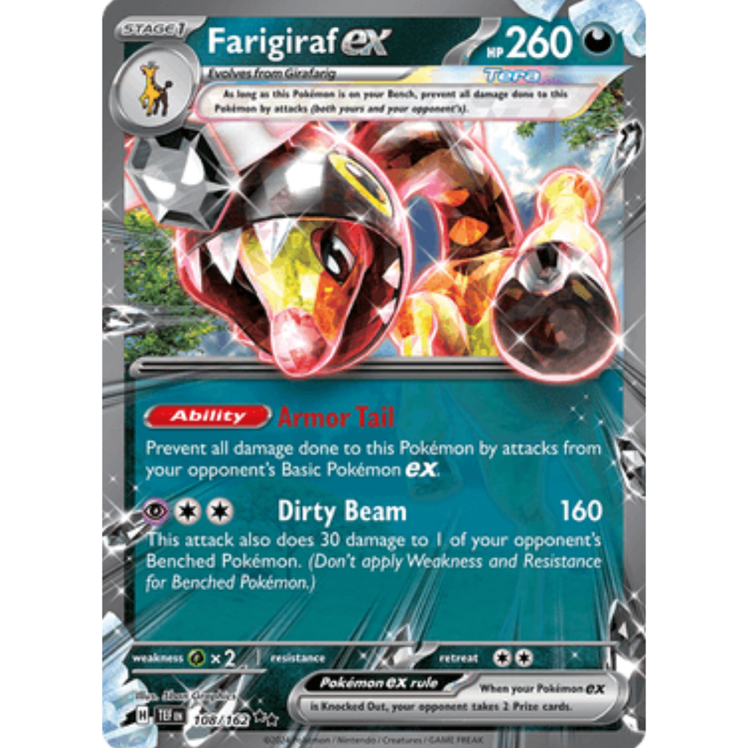 Farigiraf ex 108/162 - Holofoil SV05 Temporal Forces - Double Rare