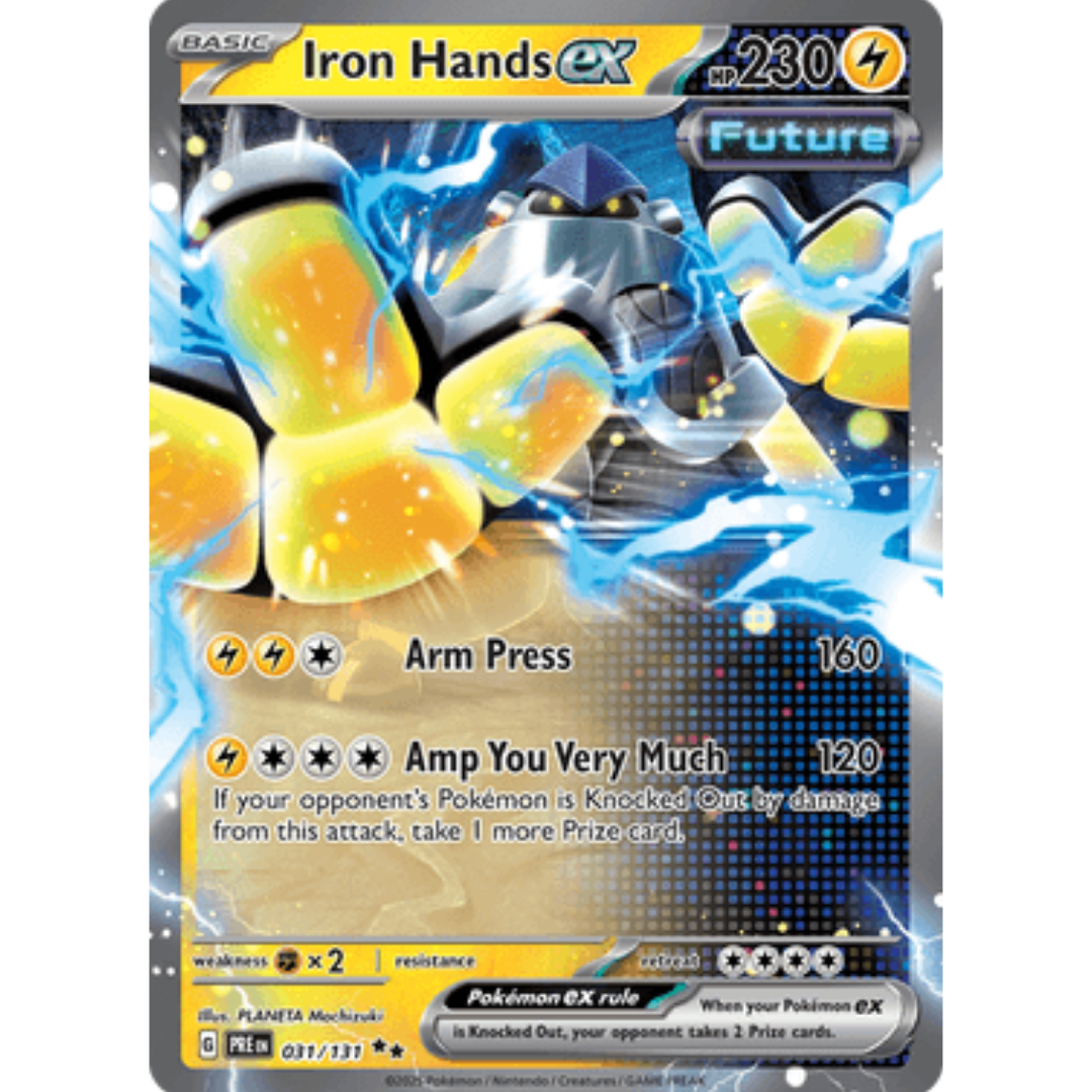 Iron Hands ex 031/131 - Holofoil SV Prismatic Evolutions - Double Rare