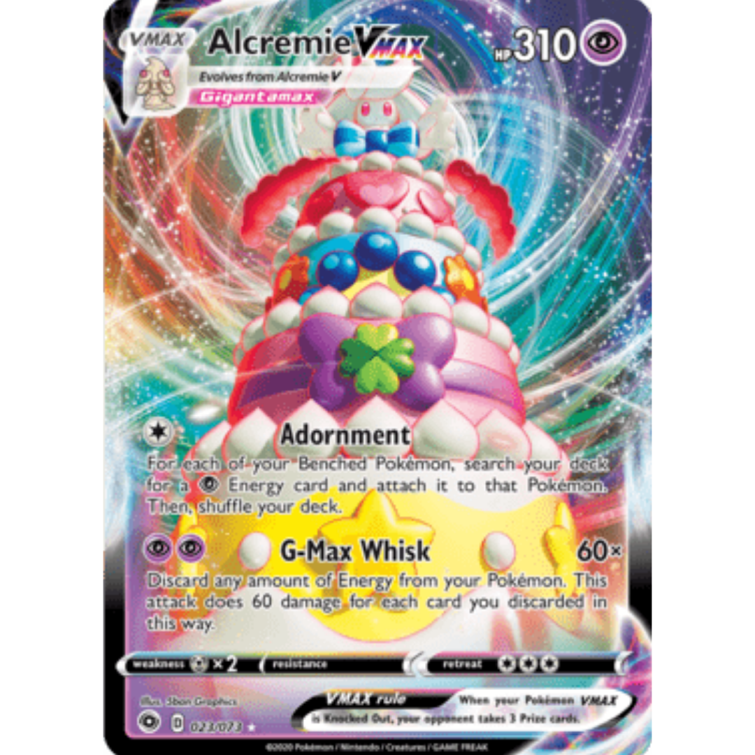 Alcremie VMAX 023 - Holofoil Champions Path - Ultra Rare