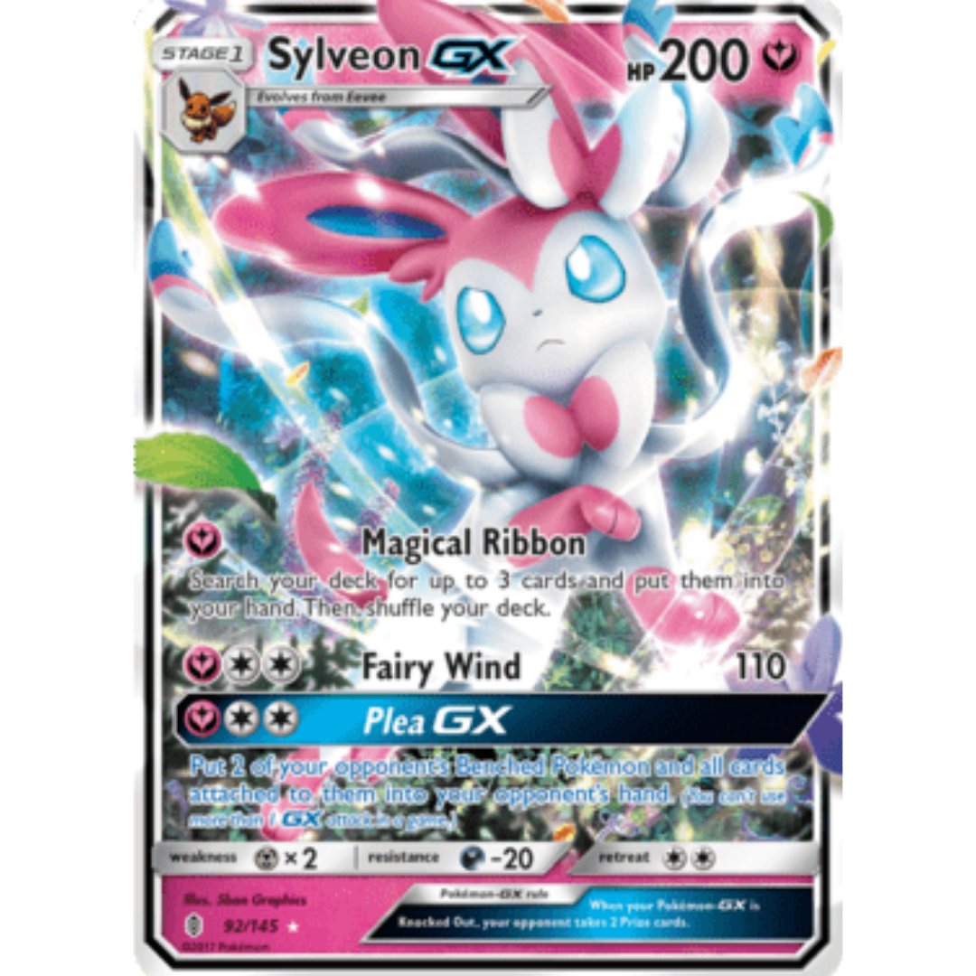Sylveon GX 092 - Holofoil SM Guardians Rising - Ultra Rare