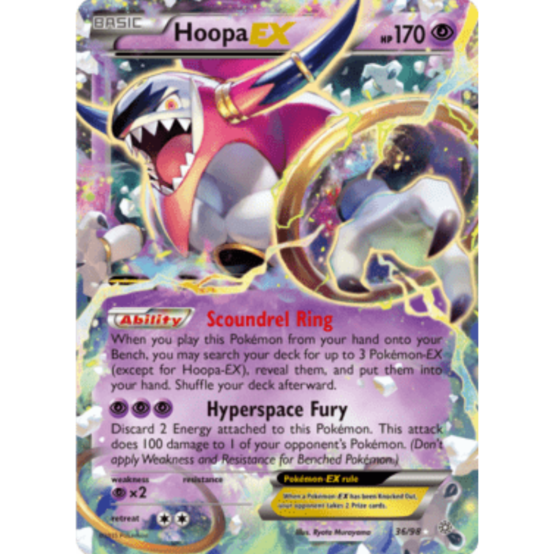 Hoopa EX 036/98 - Holofoil XY Ancient Origins - Ultra Rare