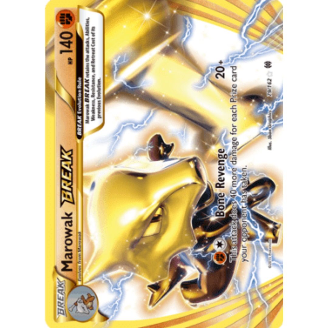 Marowak BREAK 079/162 - Holofoil XY BREAKthrough - Rare BREAK