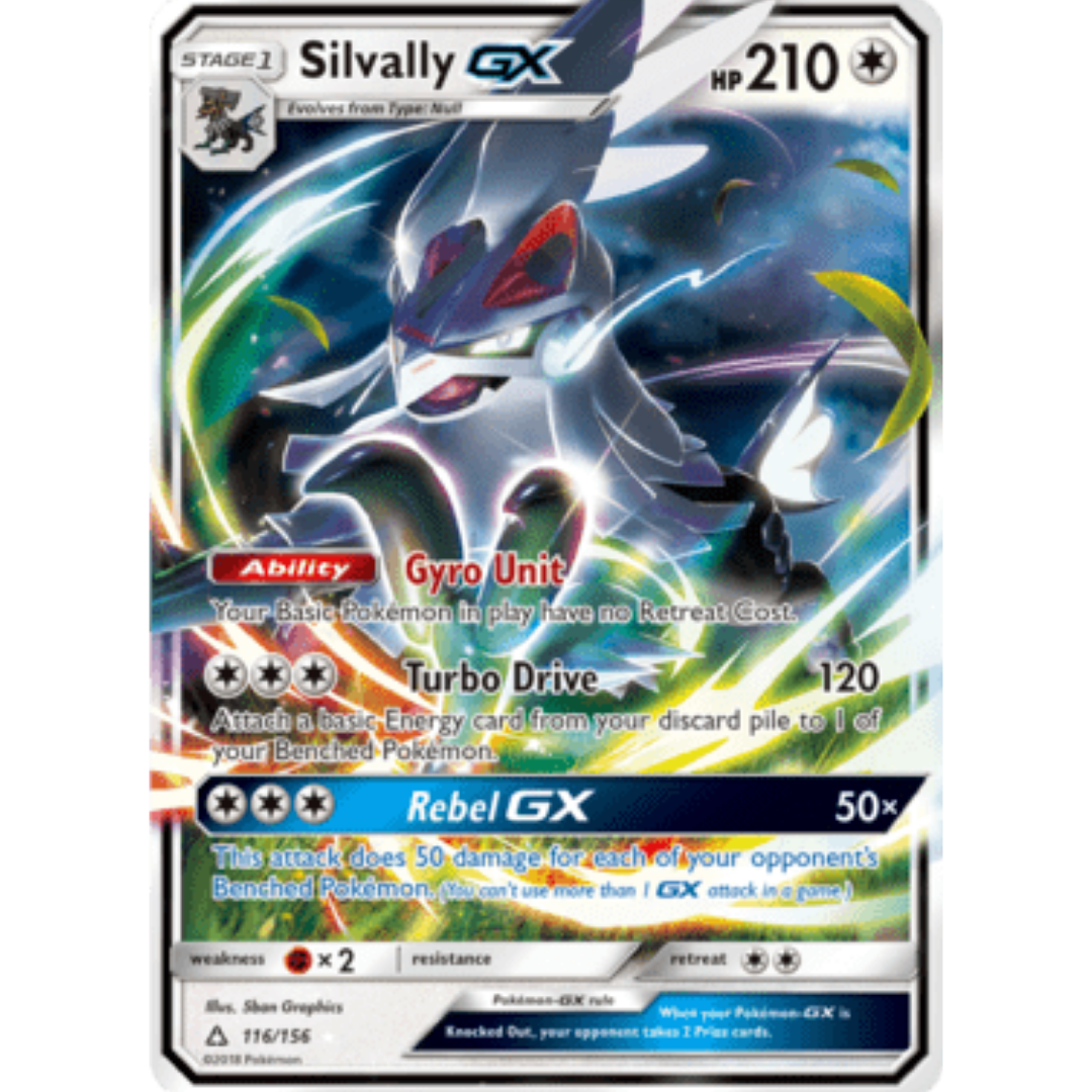 Silvally GX 116 - Holofoil SM Ultra Prism - Ultra Rare