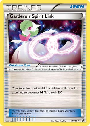 Gardevoir Spirit Link 101 XY Steam Siege - Uncommon