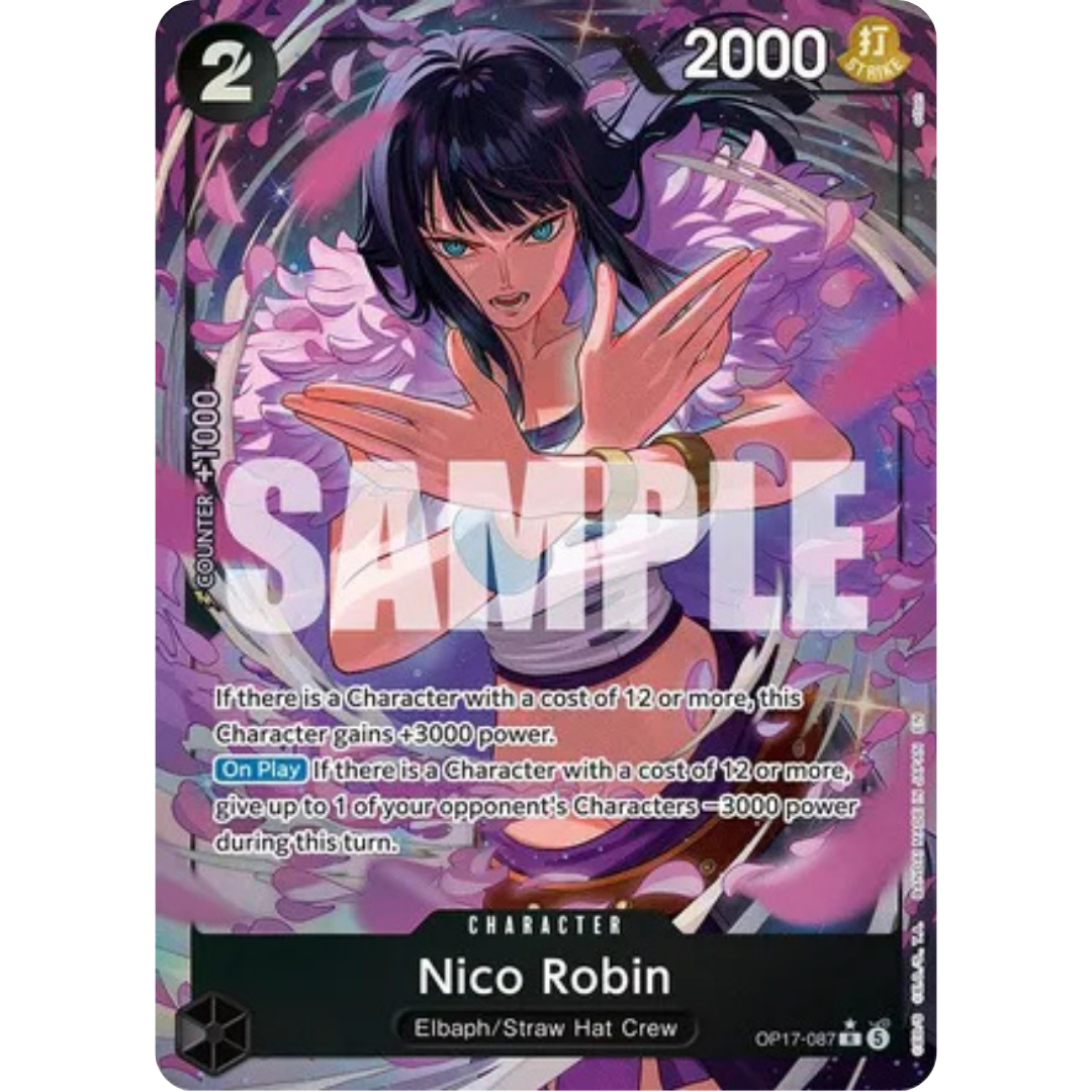 Nico Robin (Alternate Art) (OP17-087) - The World's Strongest Warriors Foil