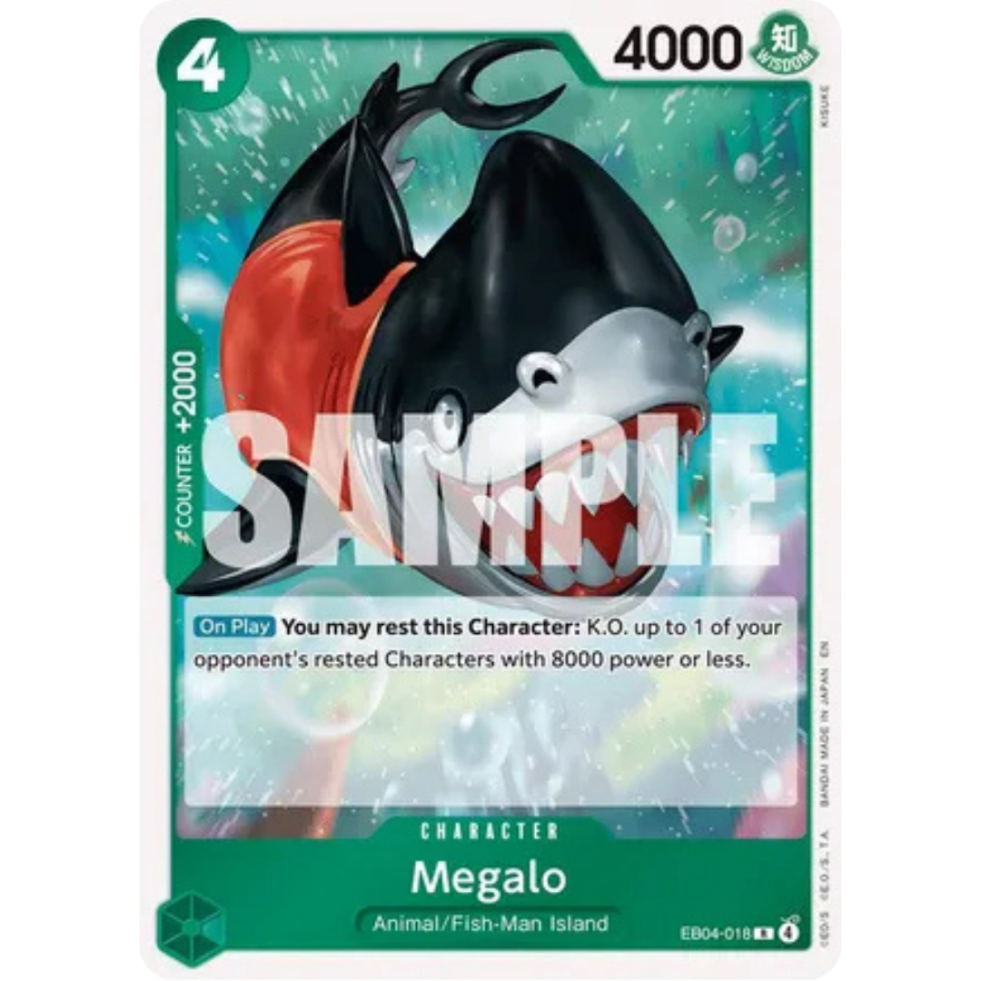 Megalo (EB04-018) - The Azure Sea's Seven Foil