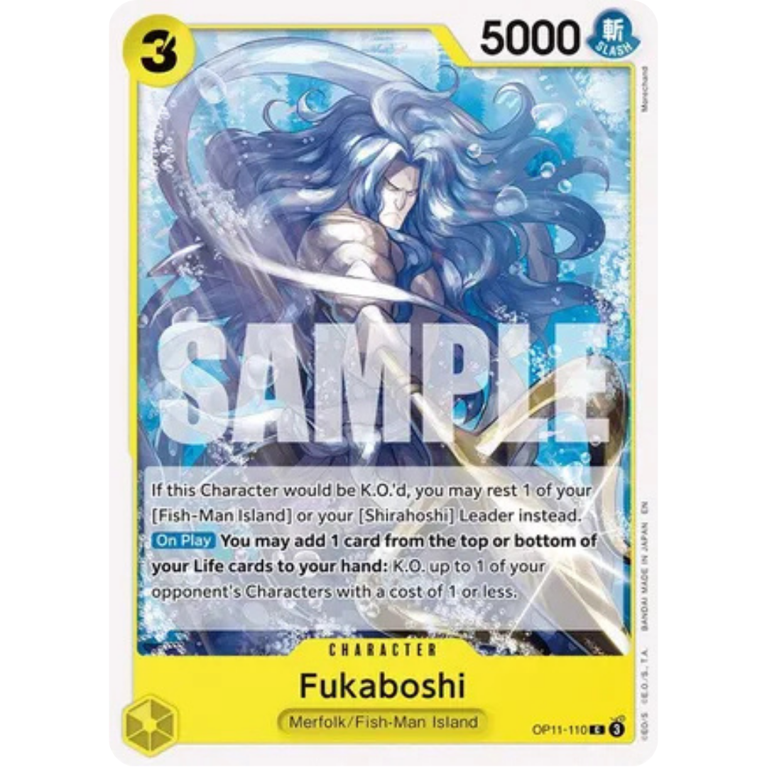 Fukaboshi (OP11-110) - A Fist of Divine Speed