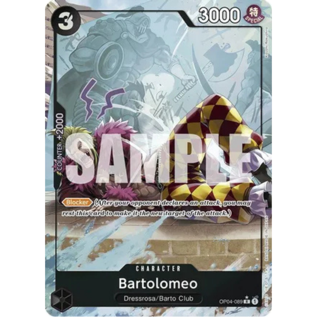 Bartolomeo (OP04-089) (Full Art) (OP04-089) - Premium Booster -The Best- Foil