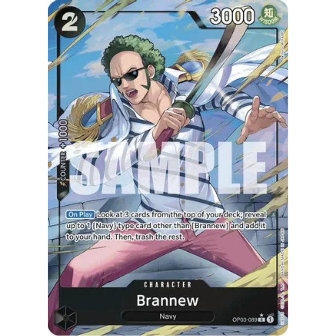 Brannew (Alternate Art) (OP03-089) - Premium Booster -The Best- Foil