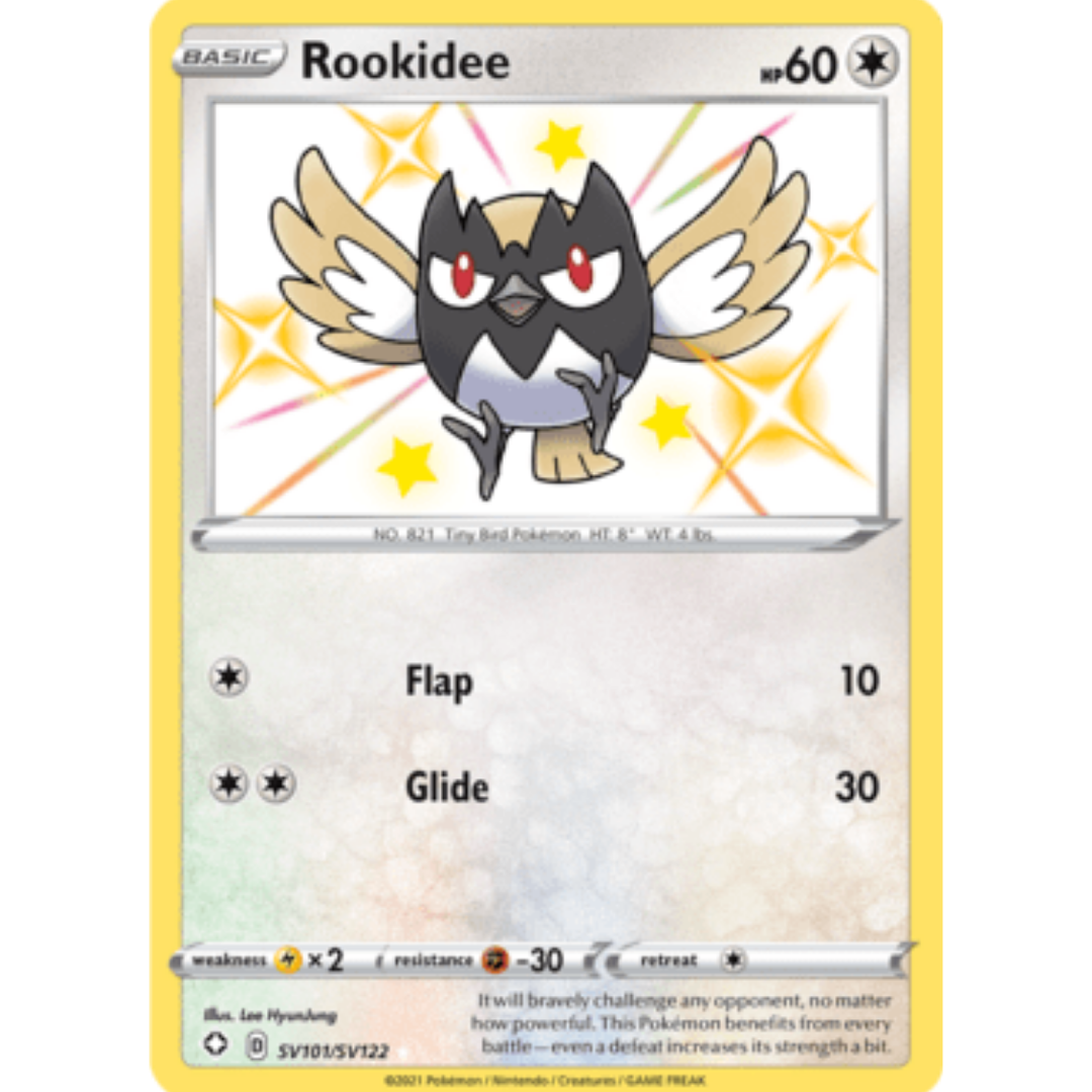 Rookidee SV101 - Holofoil Shining Fates Shiny Vault - Shiny Holo Rare