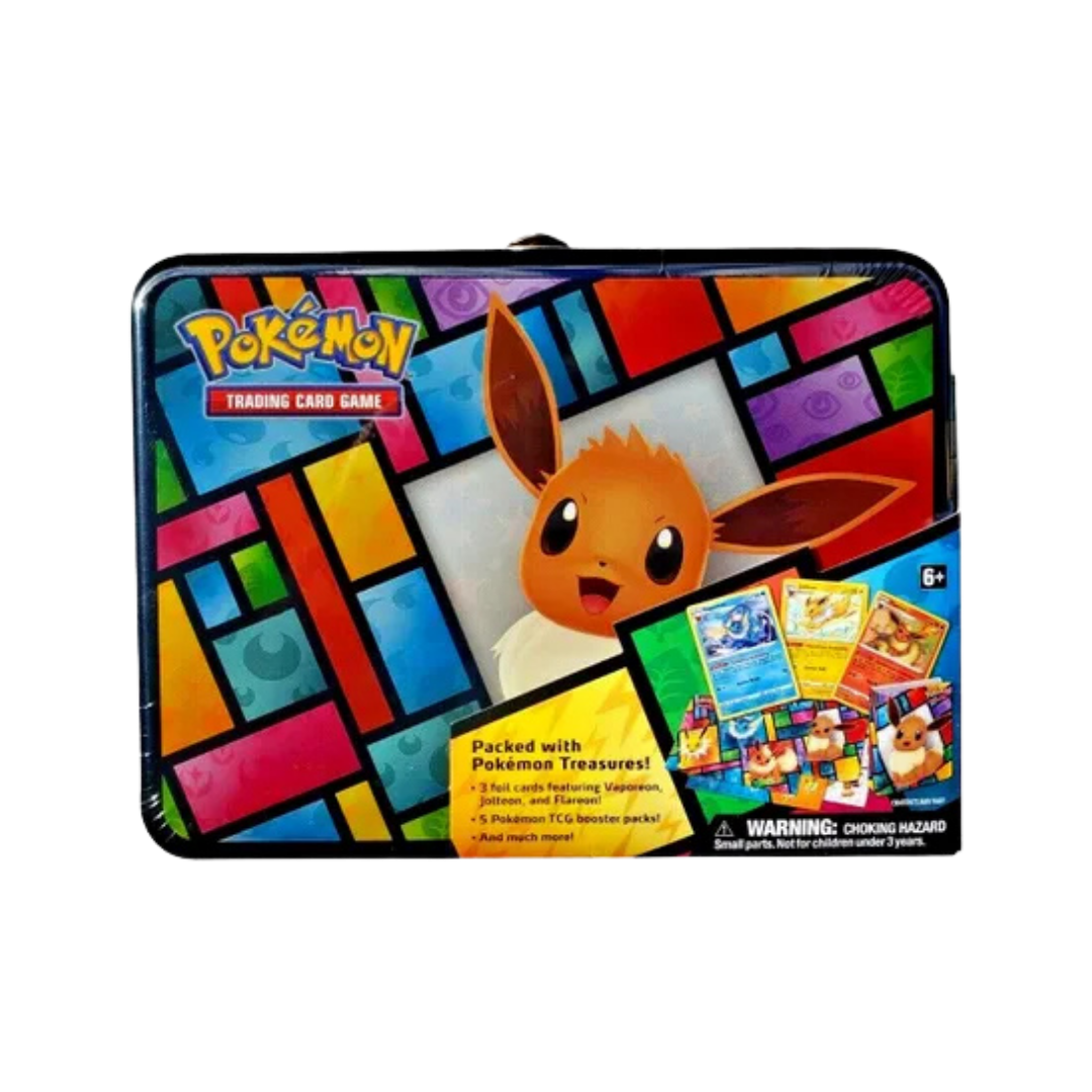 Eevee Pokemon Treasure Chest Tin