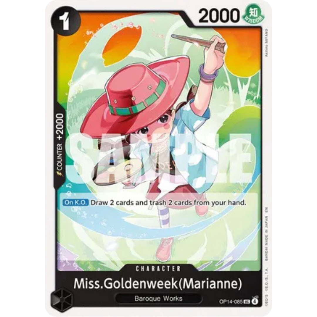 Miss.Goldenweek(Marianne) (OP14-085) - The Azure Sea's Seven