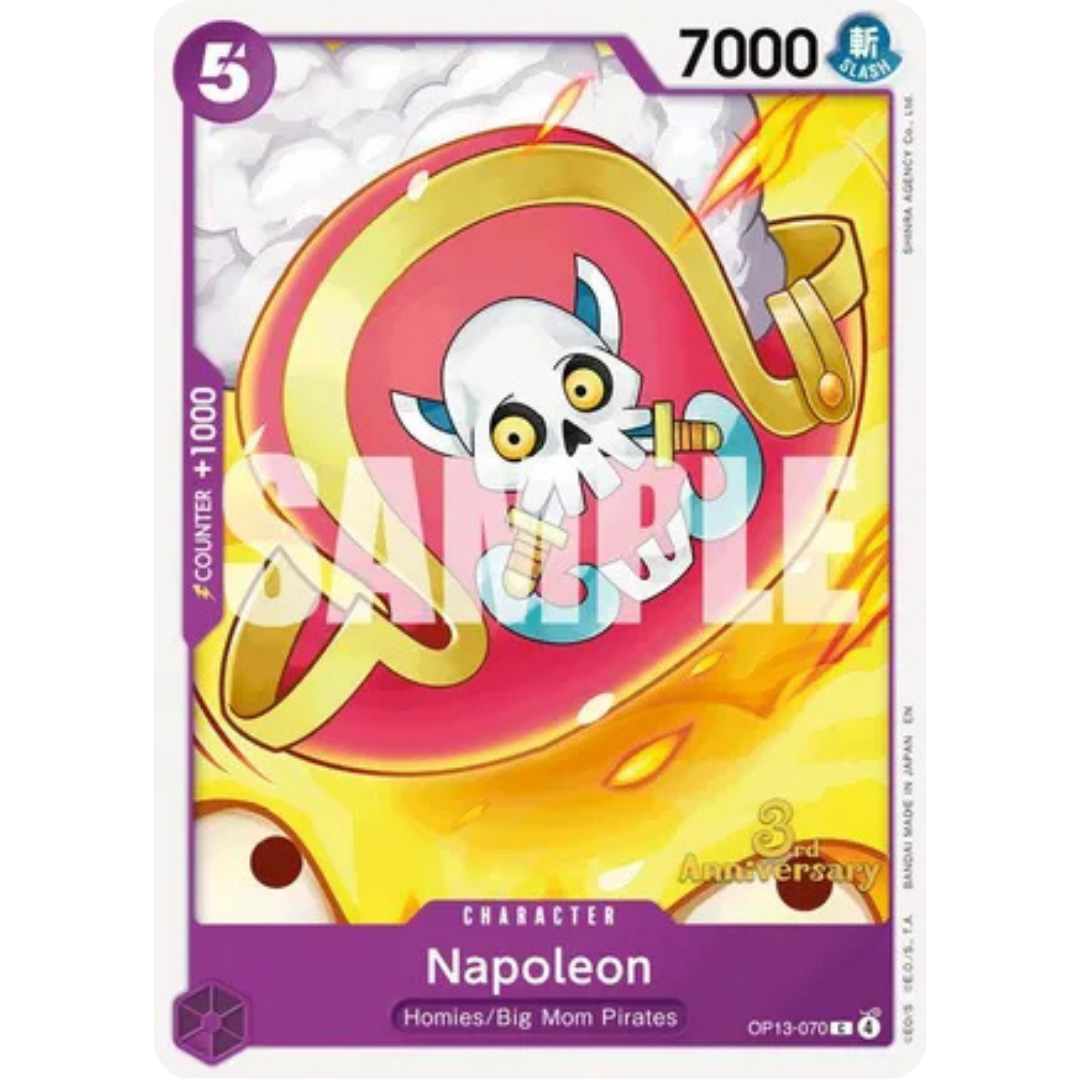Napoleon (OP13-070) - Carrying On His Will: 3rd Anniversary Tournament Cards