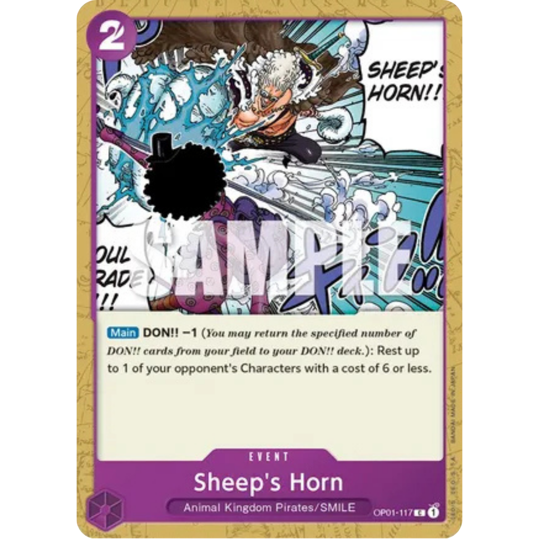 Sheep's Horn (OP01-117) - Romance Dawn