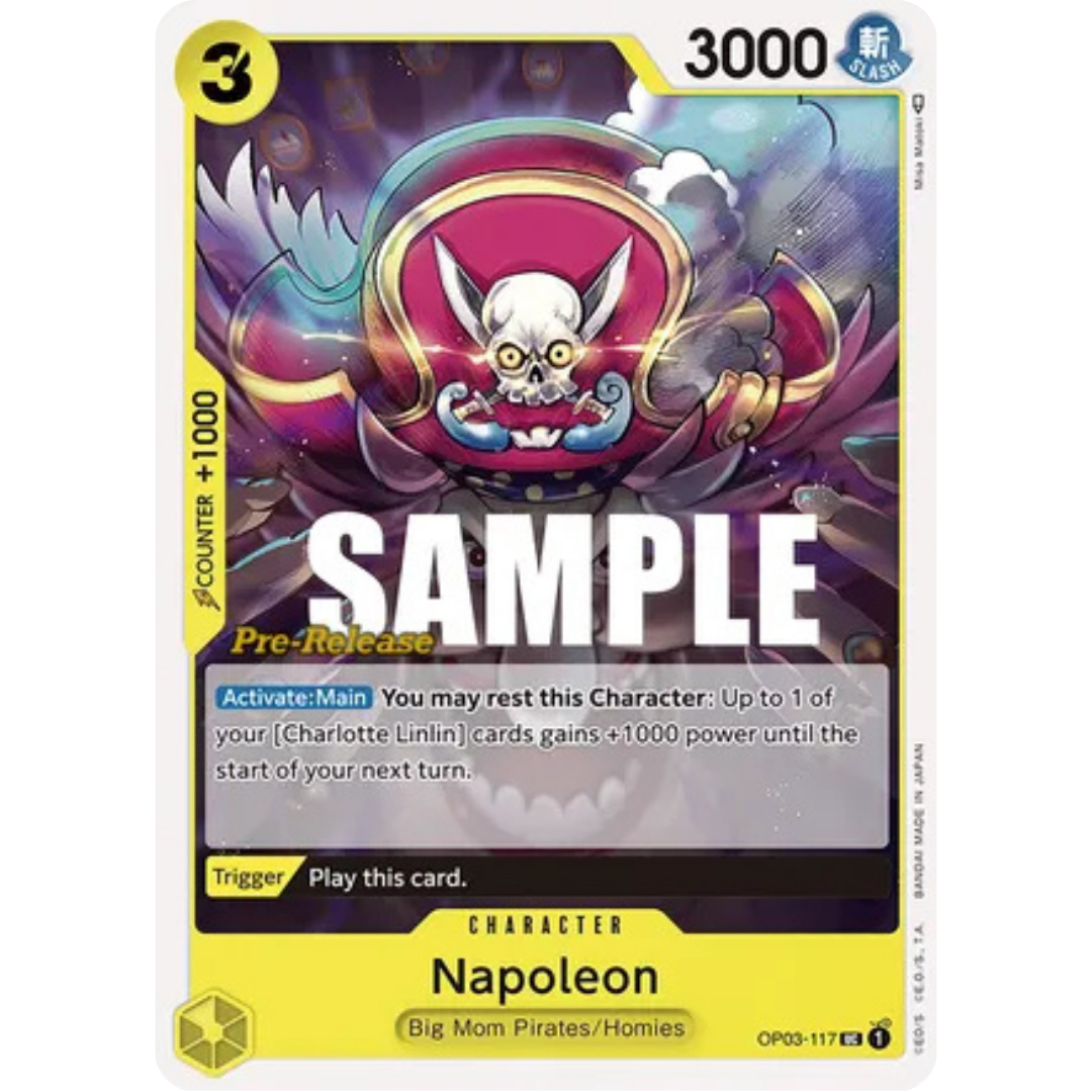 Napoleon (OP03-117) - Pillars of Strength Pre-Release Cards