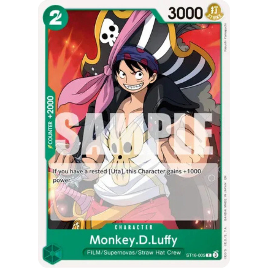 Monkey.D.Luffy - ST16-005 (Reprint) (ST16-005) - Premium Booster -The Best- Vol. 2