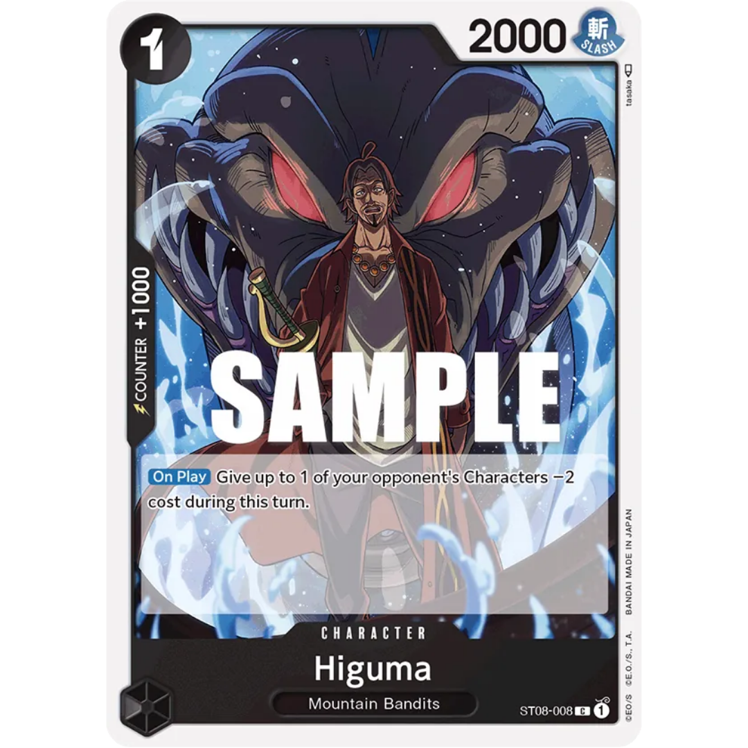 Higuma (ST08-008) - Starter Deck 8: Monkey.D.Luffy