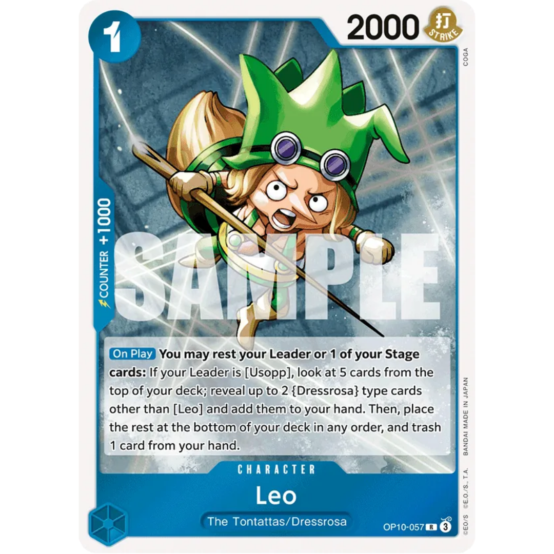 Leo (OP10-057) - Royal Blood Foil