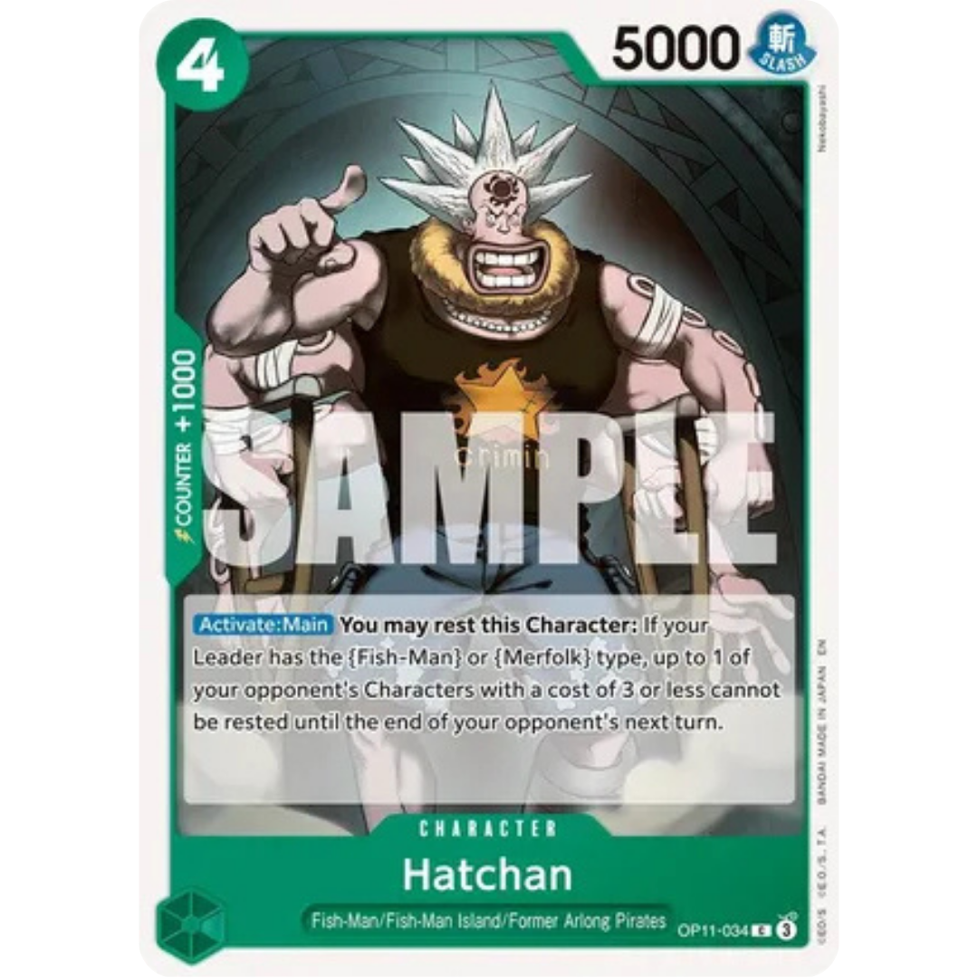 Hatchan (OP11-034) - A Fist of Divine Speed
