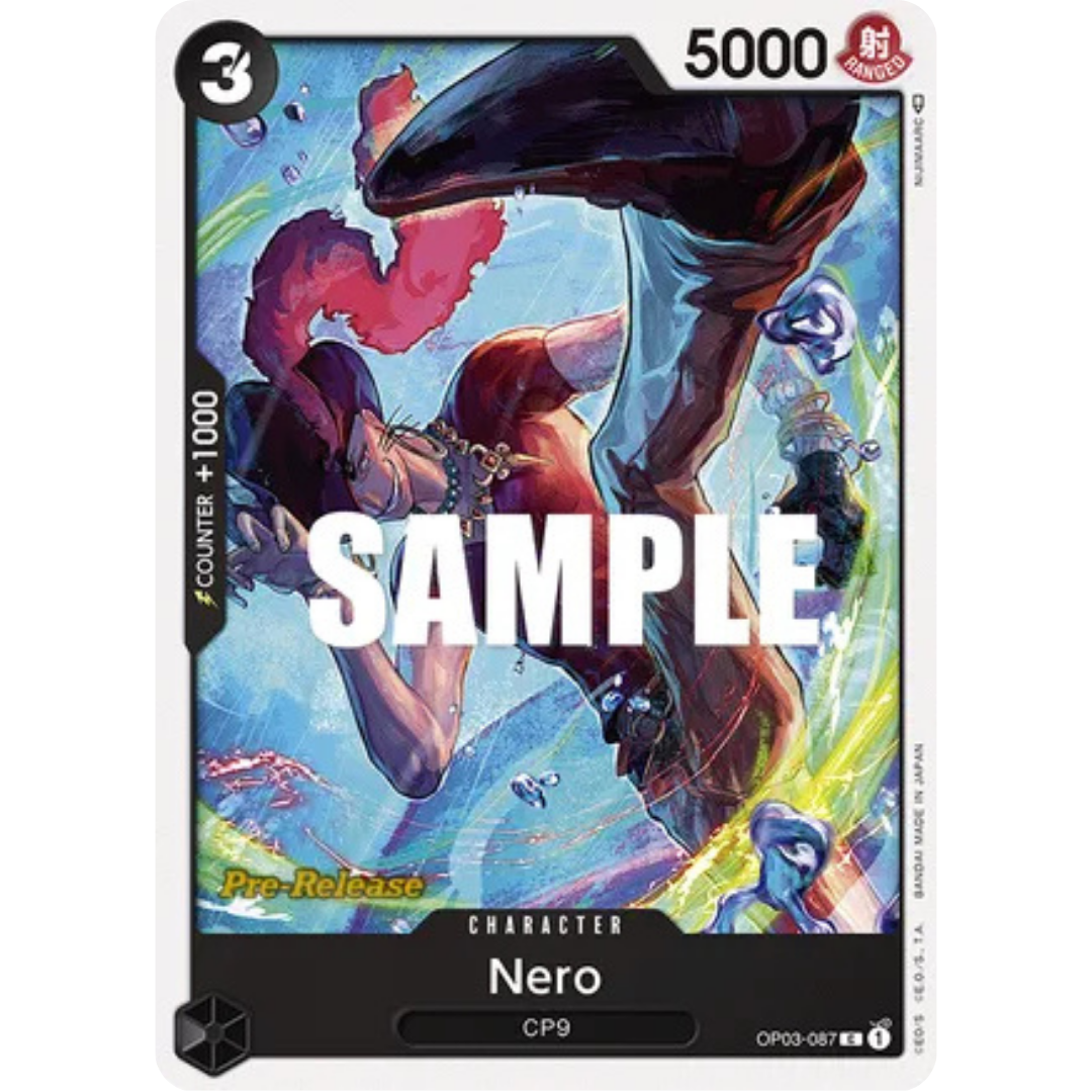 Nero (OP03-087) - Pillars of Strength Pre-Release Cards
