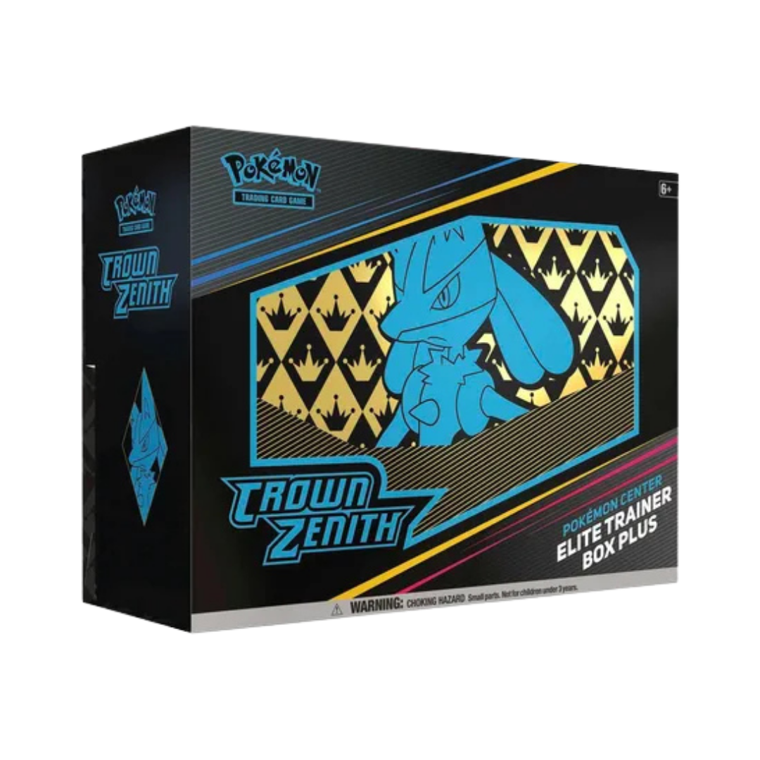 Crown Zenith Pokemon Center Elite Trainer Box Plus