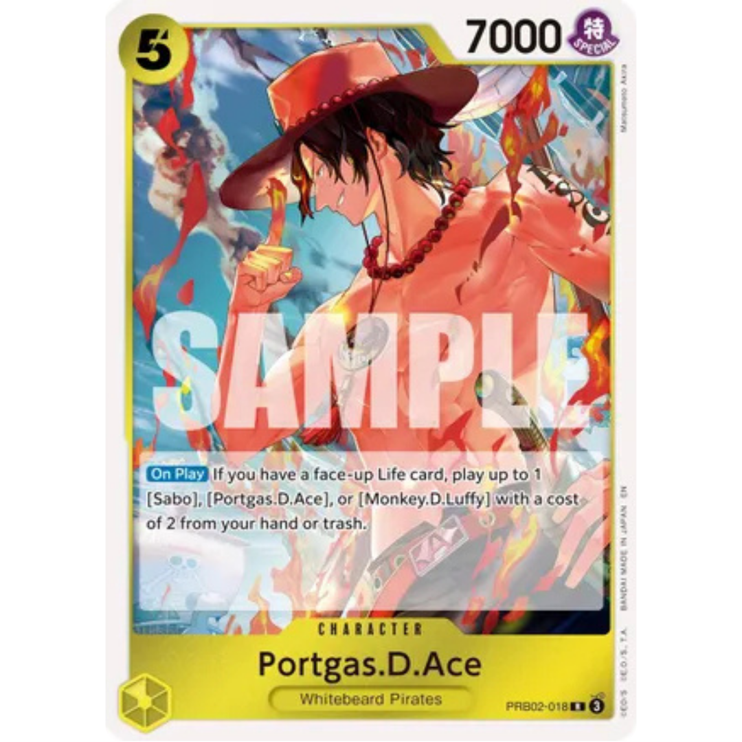 Portgas.D.Ace (PRB02-018) - Premium Booster -The Best- Vol. 2 Foil