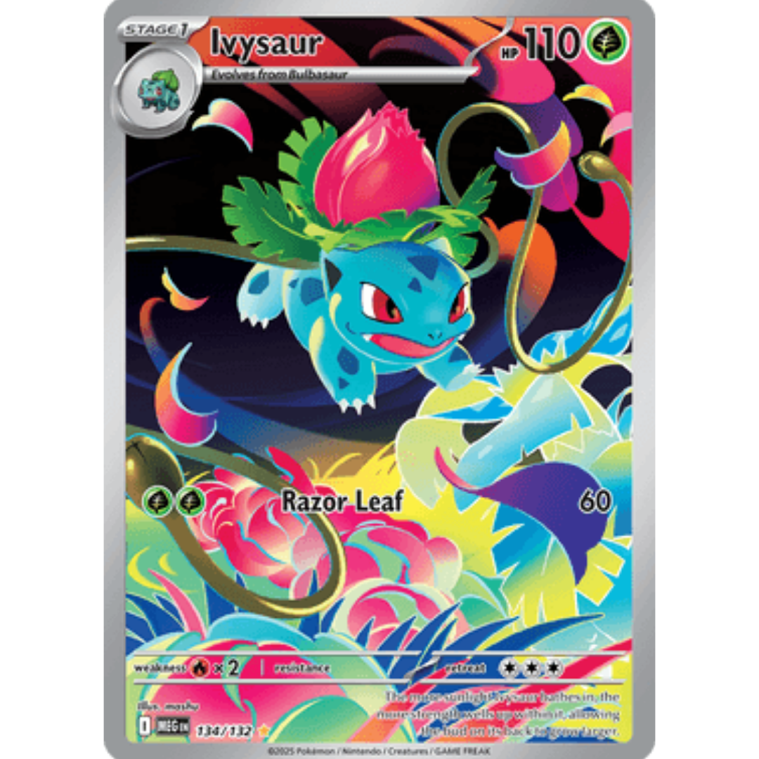 Ivysaur 134/132 - Holofoil ME01 Mega Evolution - Shiny Rare