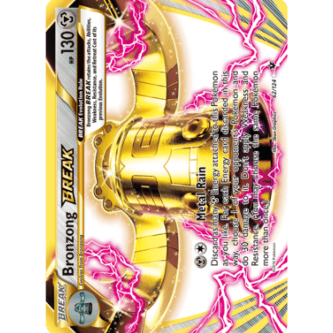 Bronzong BREAK 062/124 - Holofoil XY Fates Collide - Rare BREAK