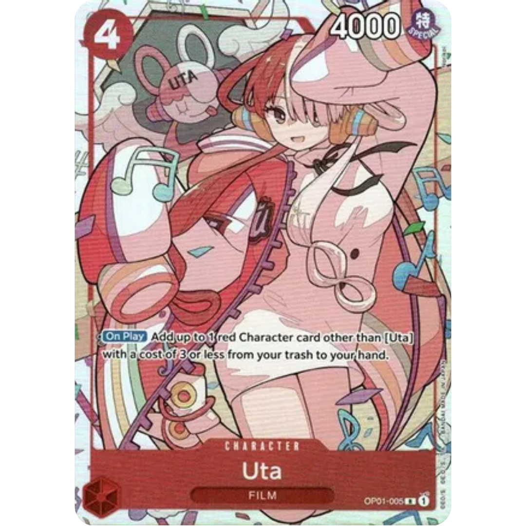 Uta - OP01-005 (Premium Card Collection -Uta-) (OP01-005) - One Piece Promotion Cards Foil