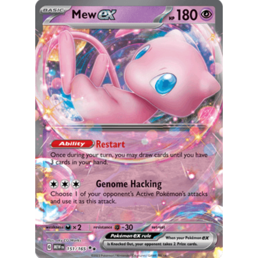 Mew ex 151/165 - Holofoil SV Scarlet & Violet 151 - Double Rare