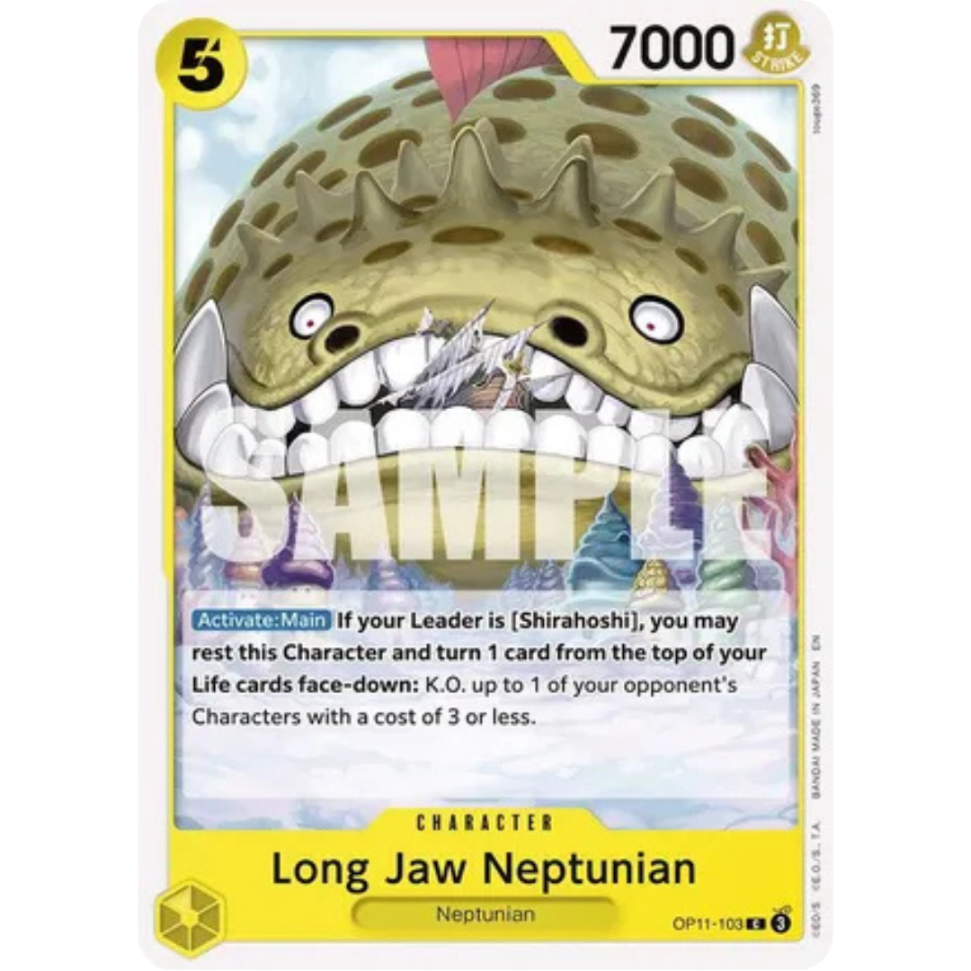 Long-Jaw Neptunian (OP11-103) - A Fist of Divine Speed