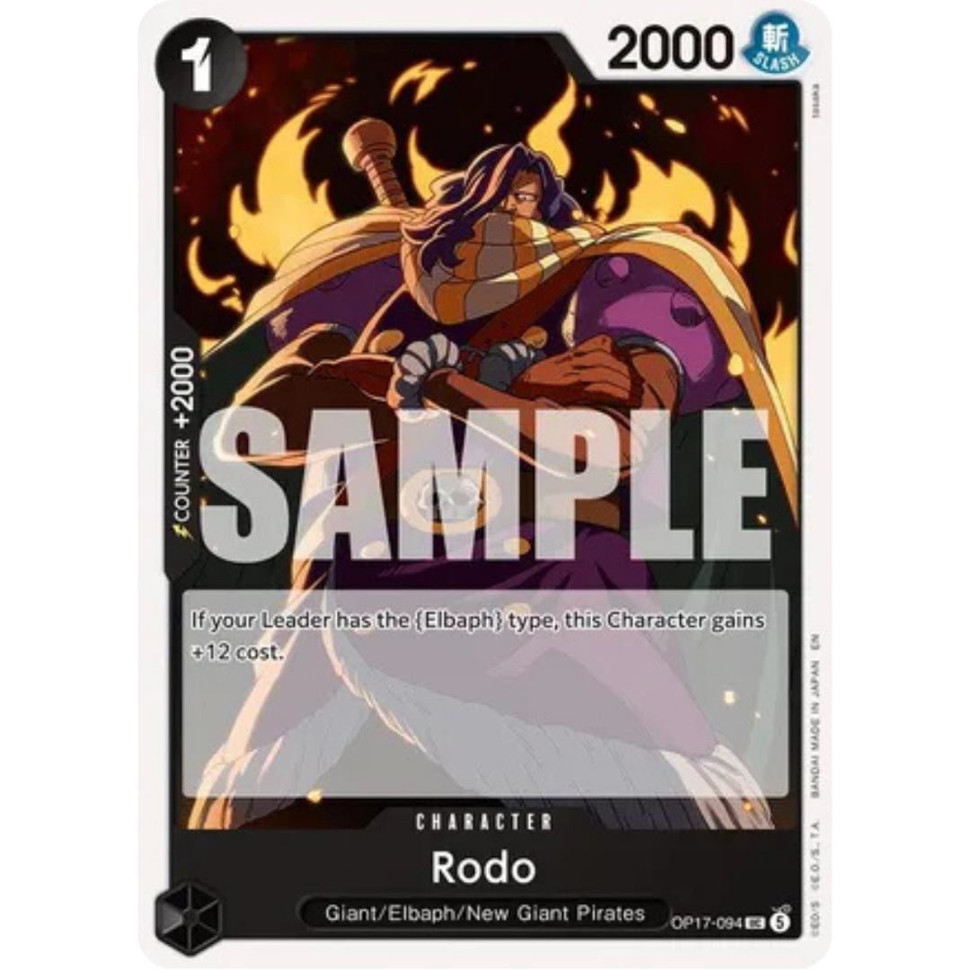 Rodo (OP17-094) - The World's Strongest Warriors
