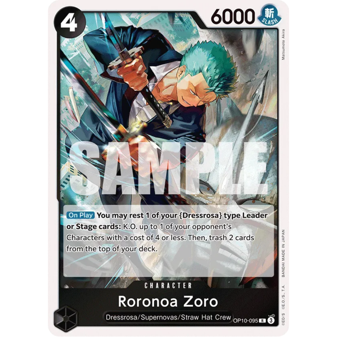 Roronoa Zoro (095) (OP10-095) - Royal Blood Foil