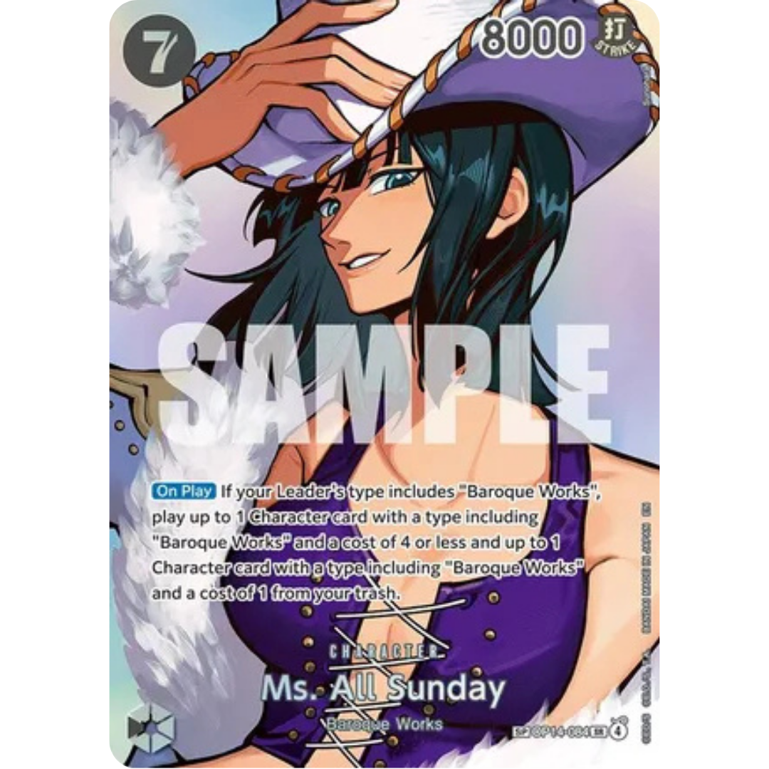 Ms. All Sunday (SP) (OP14-084) - The Time of Battle Foil