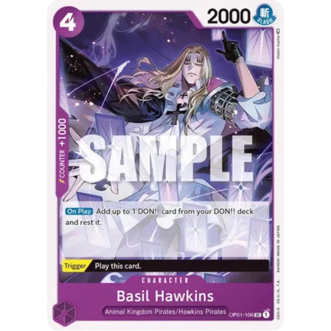 Basil Hawkins (OP01-106) - Romance Dawn