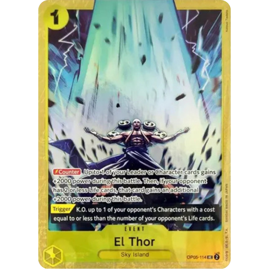 El Thor (Premium Card Collection -Best Selection Vol. 2-) (OP05-114) - One Piece Promotion Cards Foil