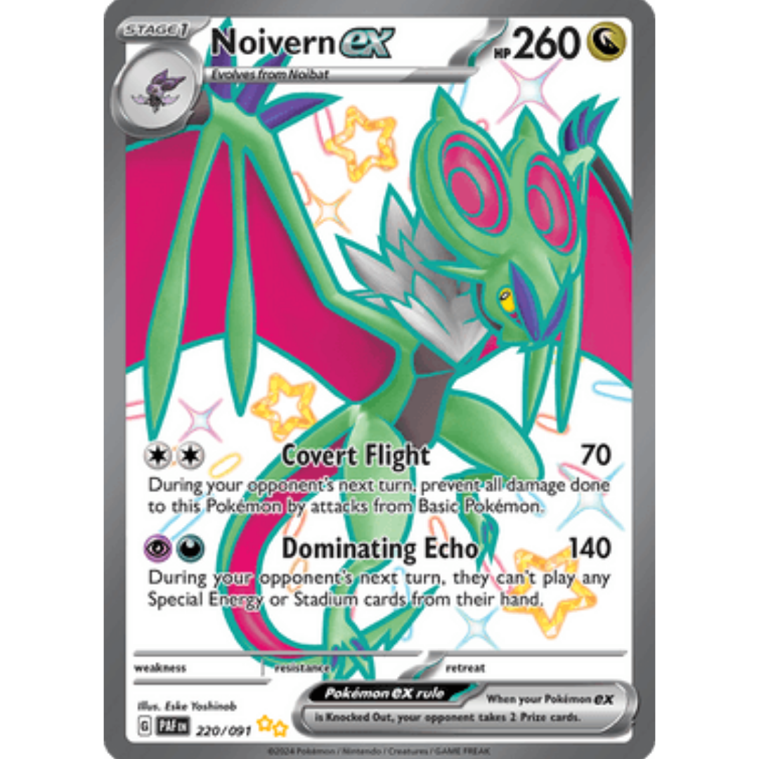 Noivern ex 220/091 - Holofoil SV Paldean Fates - Shiny Ultra Rare