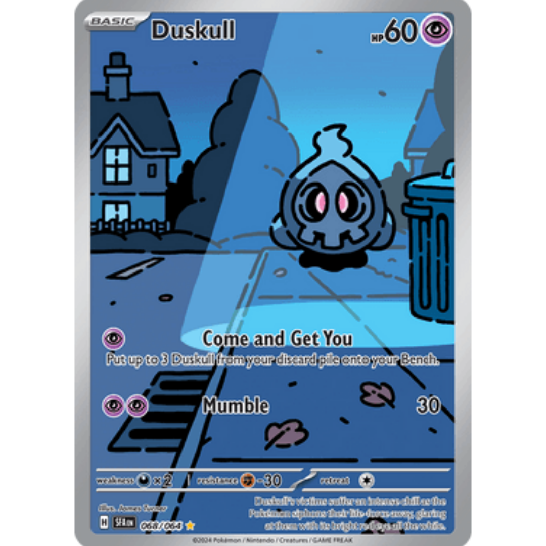 Duskull 068/064 - Holofoil SV Shrouded Fable - Illustration Rare