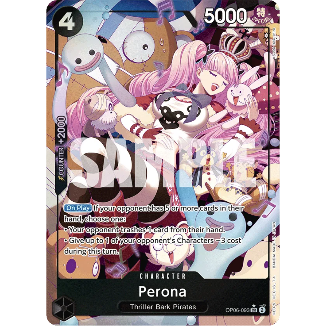 Perona (093) (Alternate Art) (OP06-093) - Wings of the Captain Foil