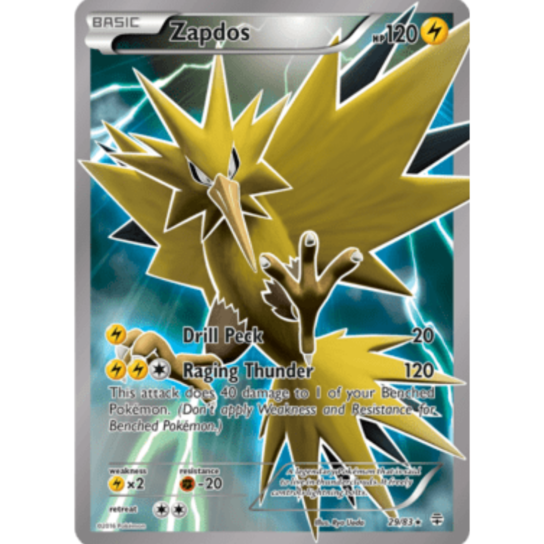 Zapdos 029 - Holofoil Generations - Holo Rare