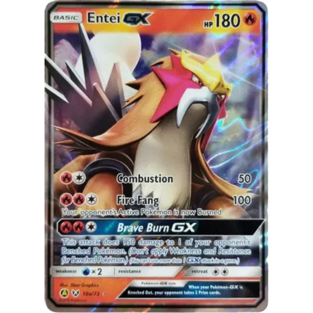 Entei GX 10a/73 - Holofoil Alternate Art Promos - Promo