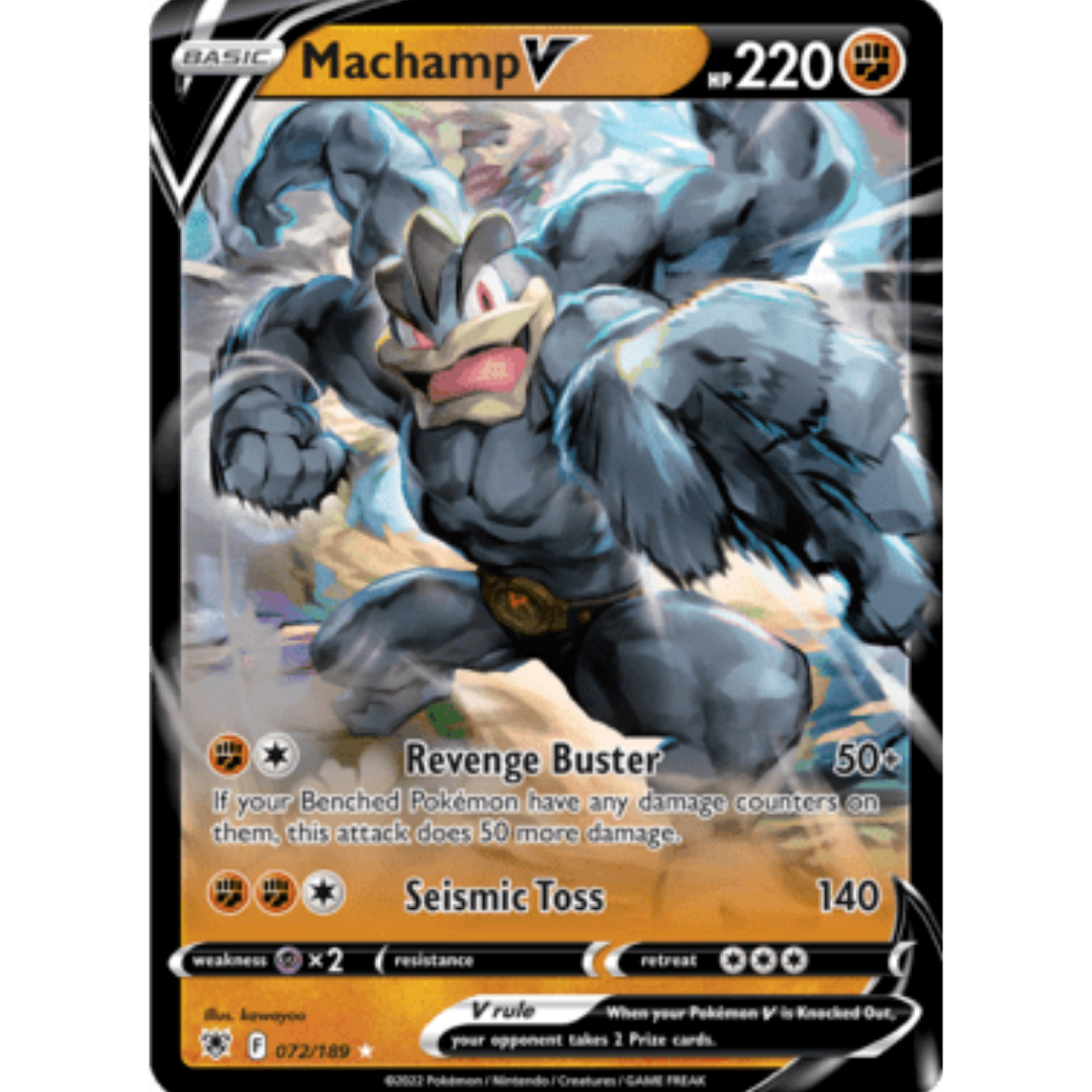 Machamp V 072 - Holofoil SWSH10 Astral Radiance - Ultra Rare