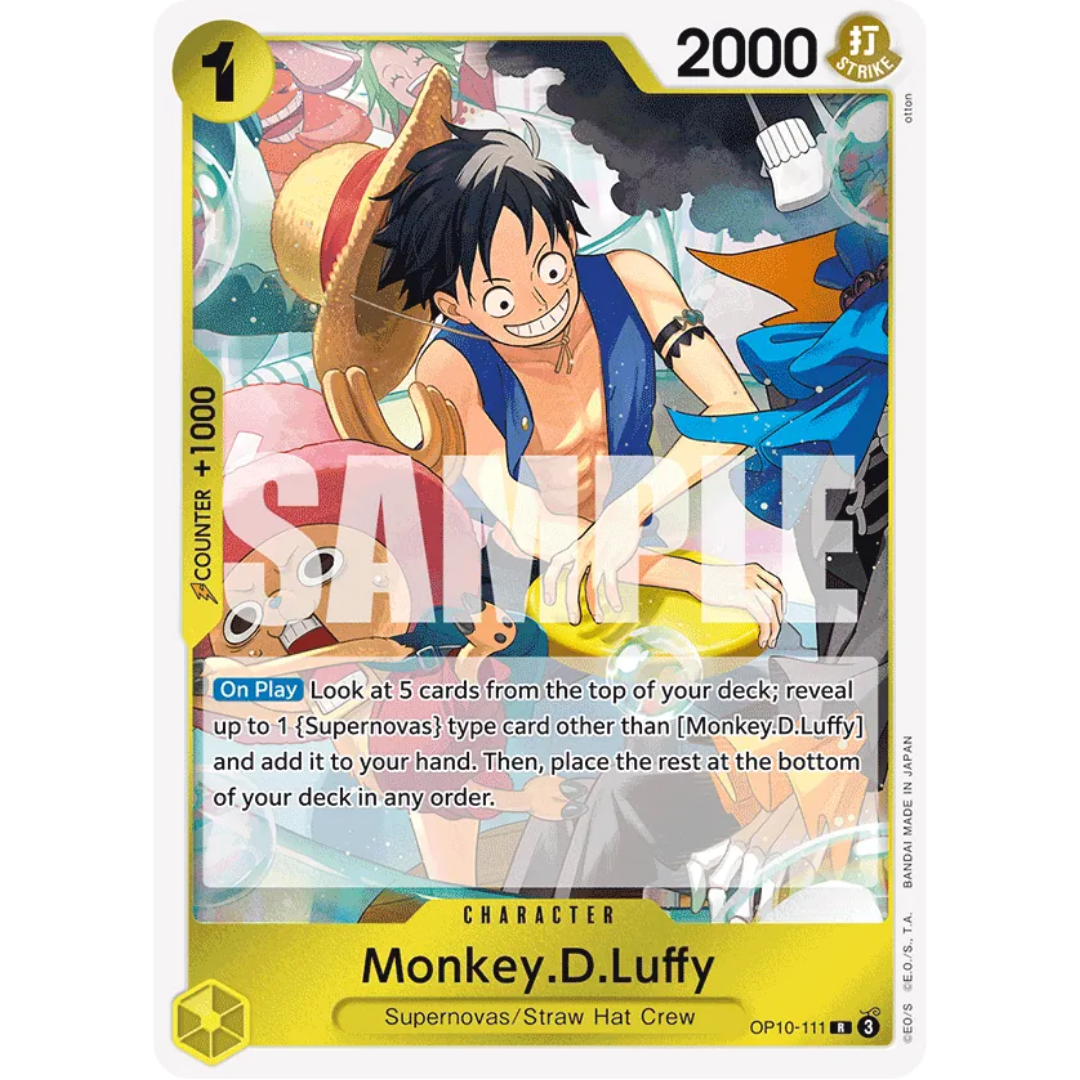 Monkey.D.Luffy (111) (OP10-111) - Royal Blood Foil