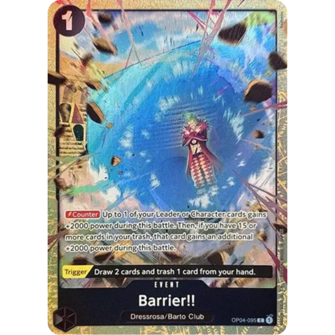 Barrier!! (Premium Card Collection -Best Selection Vol. 2-) (OP04-095) - One Piece Promotion Cards Foil