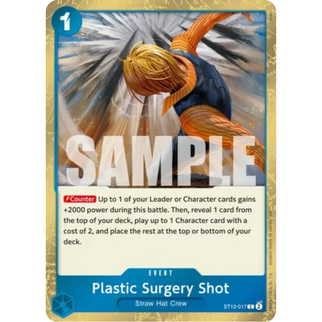 Plastic Surgery Shot - ST12-017 (Pirate Foil) (ST12-017) - Premium Booster -The Best- Vol. 2 Foil